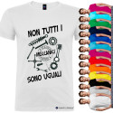 T-shirt personalizzata uomo non tutti i meccanici sono uguali colori vari