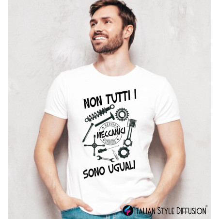 Maglietta Meccanico Officina | Non Tutti Sono Uguali – Repair Service Style