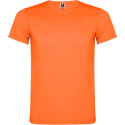 Maglietta Fluorescente t-shirt fluorescente fluo uomo bambino colore arancio