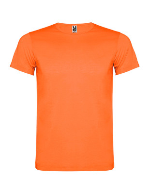Maglietta Fluorescente t-shirt fluorescente fluo uomo bambino colore arancio