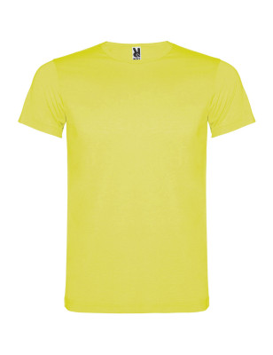 Maglietta Fluorescente t-shirt fluorescente fluo uomo bambino colore Giallo