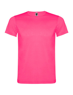 Maglietta Fluorescente t-shirt fluorescente fluo uomo bambino colore rosa