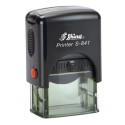 Timbro autoinchiostrante Shiny Printer S-841 26x10 mm colore nero
