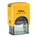 Timbro autoinchiostrante Shiny Printer S-841 26x10 mm colore giallo
