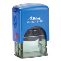 Timbro autoinchiostrante Shiny Printer S-841 26x10 mm colore blu royal