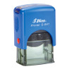 Timbro autoinchiostrante Shiny Printer S-841 26x10 mm colore blu royal