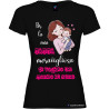 T-shirt per la Mamma meravigliosa personalizzabile nero