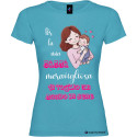 T-shirt per la Mamma meravigliosa personalizzabile turchese