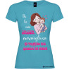 T-shirt per la Mamma meravigliosa personalizzabile turchese
