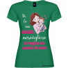 T-shirt per la Mamma meravigliosa personalizzabile verde