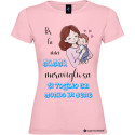 T-shirt per la Mamma meravigliosa personalizzabile rosa chiaro