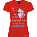 T-shirt per la Mamma meravigliosa personalizzabile rosso