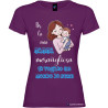 T-shirt per la Mamma meravigliosa personalizzabile viola