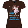 T-shirt per la Mamma meravigliosa personalizzabile marrone