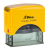 Timbro autoinchiostrante Shiny  Printer S-846 65x27 mm colore giallo