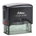 Timbro autoinchiostrante Shiny  Printer S-846 65x27 mm colore nero