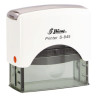 Timbro autoinchiostrante Shiny Printer S-845 70x25 mm colore bianco