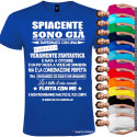 T-shirt personalizzata simpatica spiacente sono già impegnato 2