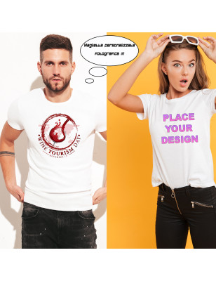 T-shirt personalizzata uomo donna fotografica promozione