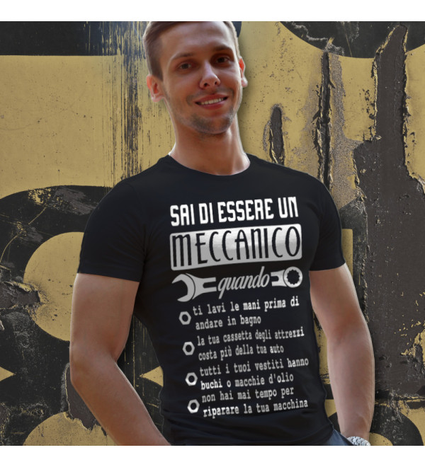 Maglietta personalizzata idea regalo per meccanici