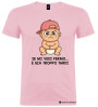 T-Shirt personalizzata Bambino Birichino "Se mi vedi fermo… è già troppo tardi" colore rosa
