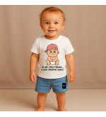 T-Shirt personalizzata Bambino Birichino "Se mi vedi fermo… è già troppo tardi"