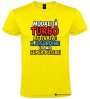 T-Shirt Bambino “Modalità Turbo Attivata – Il Disordine è il Mio Super-Potere!” Personalizzabile colore giallo