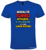 T-Shirt Bambino “Modalità Turbo Attivata – Il Disordine è il Mio Super-Potere!” Personalizzabile colore blu royal