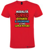 T-Shirt Bambino “Modalità Turbo Attivata – Il Disordine è il Mio Super-Potere!” Personalizzabile colore rosso