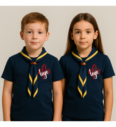 Maglietta Scout Bambino Blu Navy – Personalizzabile per Lupetti e Coccinelle | Italianstylediffusion®