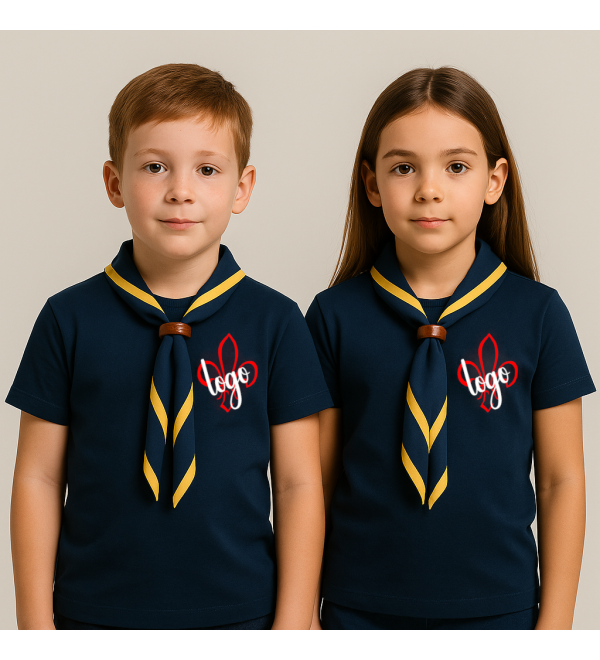 Maglietta Scout Bambino Blu Navy – Personalizzabile per Lupetti e Coccinelle | Italianstylediffusion®