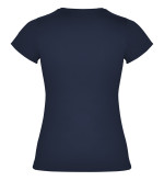 Maglietta Scout Donna Blu Navy – Personalizzata con Logo | Taglio Sagomato