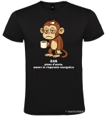 Maglietta Divertente RAM Ansia e Risparmio Energetico Uomo colore nero