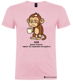 Maglietta Divertente RAM Ansia e Risparmio Energetico Uomo colore rosa