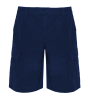 pantaloncini con tasconi personalizzati blu navy