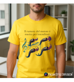 Maglietta Il Rumore del Motore è Musica per Intenditori – Passione Motori by Italian Style Diffusion®