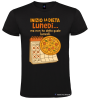 Maglietta Inizio la Dieta Lunedì… ma non ho detto quale Lunedì – Divertente by Italian Style Diffusion® colore nero