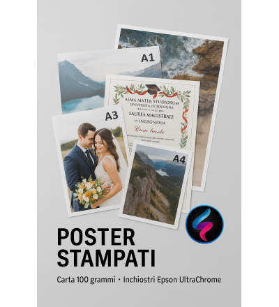 Poster Personalizzati | Stampa Digitale in Alta Qualità