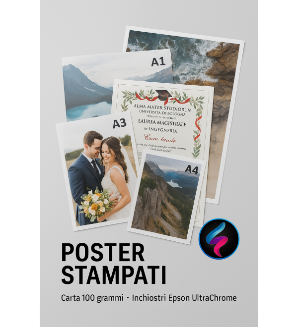 Poster Personalizzati | Stampa Digitale in Alta Qualità