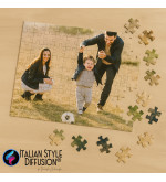 Puzzle personalizzato con foto di famiglia – 5 misure disponibili – Finitura lucida