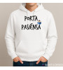Felpa unisex Porta Pasiénsa colore bianco Italian Style Diffusion®