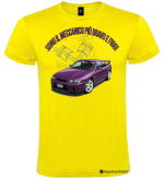 Maglietta unisex personalizzata Sono il meccanico più bravo e figo colore giallo