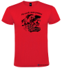 Maglietta Più cavalli meno problemi – Auto e motori – Italian Style Diffusion® colore rosso