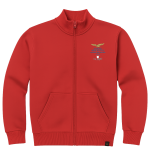 Felpa Full Zip aperta Marina Mercantile in Cotone Antipilling – M fino 3XL bordeaux