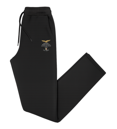 Pantaloni Marina Mercantile in Cotone Antipilling Doppio Peso – M fino 3XL nero