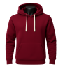 Felpa con Cappuccio Doppio Peso Felpato Italianstylediffusion® – S fino XXL bordeaux
