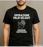 Maglietta Operazione Palm Delight – Missione quotidiana – Italian Style Diffusion®