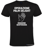 Maglietta Operazione Palm Delight – Missione quotidiana – Italian Style Diffusion® nero