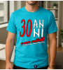 Maglietta 30 anni – 30 anni e non sentirli – Tshirt compleanno uomo/donna – Italian Style Diffusion®