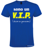 Maglietta Sono un V.I.P. (Vecio in pension) – Divertente pensionato – Italian Style Diffusion® blu royal